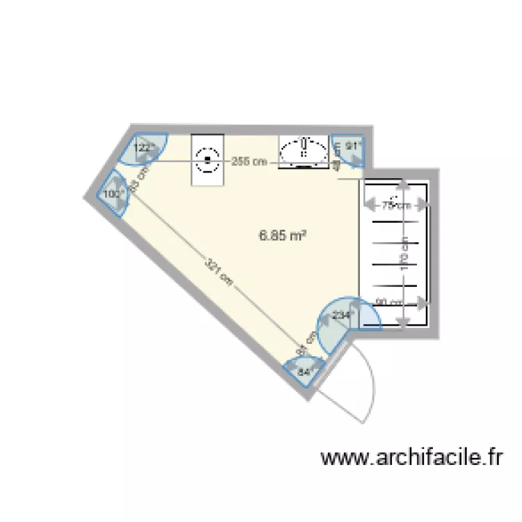 LOICONO LUCIAN. Plan de 