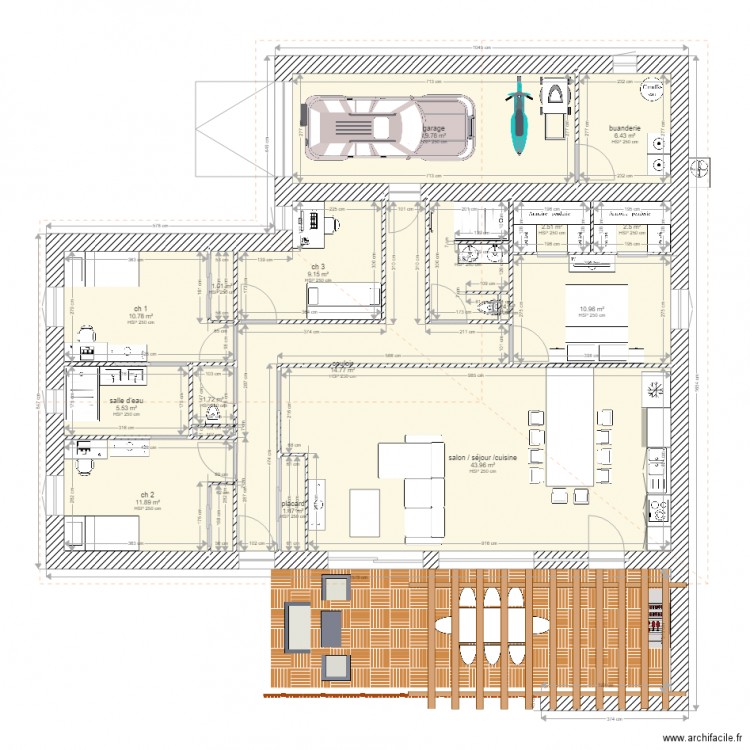Maison GRANGES DE MONTAGNIEU. Plan de 0 pièce et 0 m2