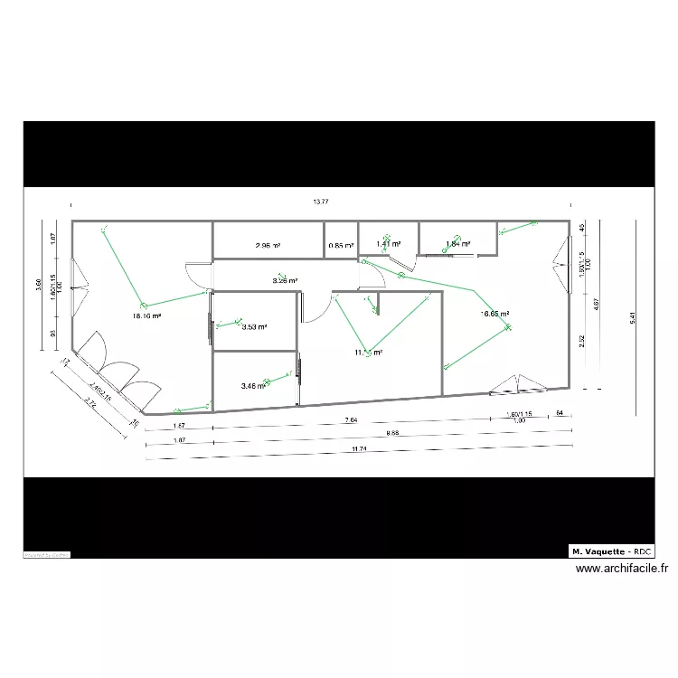 Vaquette ECL R1. Plan de 