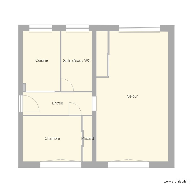 Goutille. Plan de 0 pièce et 0 m2