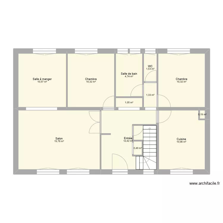 ma maison 1. Plan de 