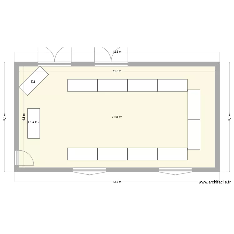 salle gee. Plan de salle gee. Plan de