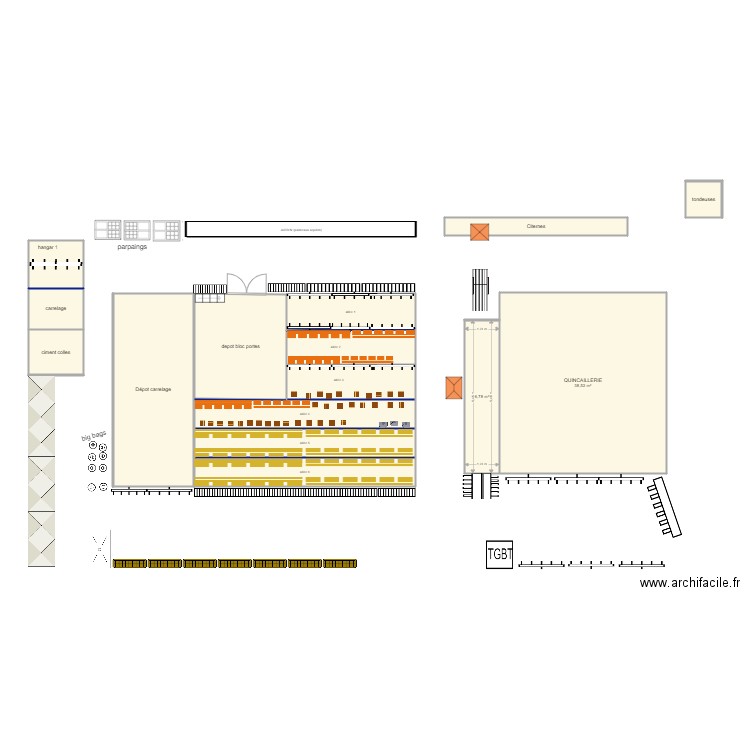 QSJ COLIN ENTREPOTS v2. Plan de 0 pièce et 0 m2