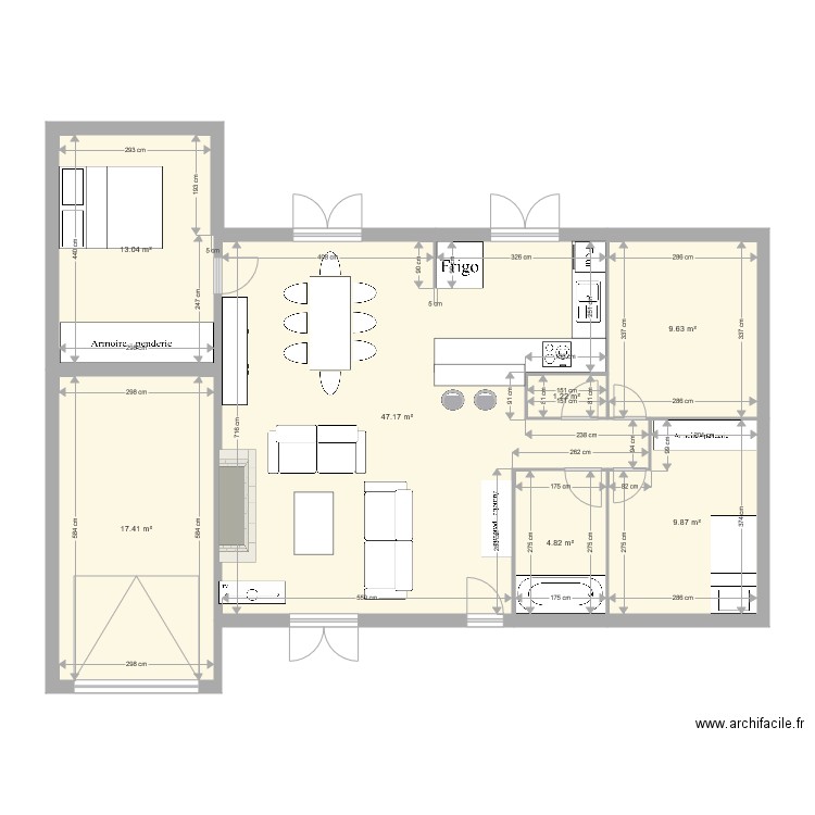 Maison Configuration 4. Plan de 0 pièce et 0 m2