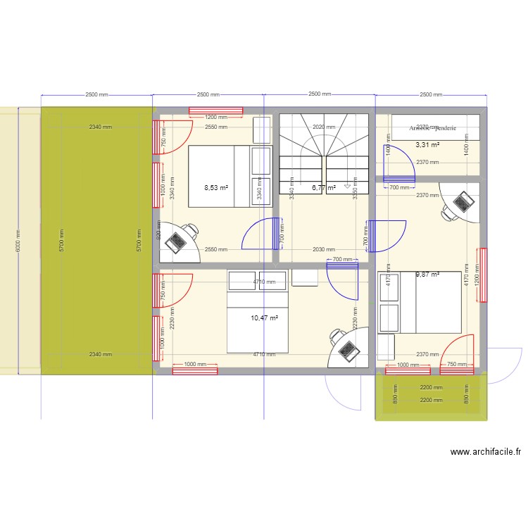 105-2 новый  1 этаж. Plan de 0 pièce et 0 m2