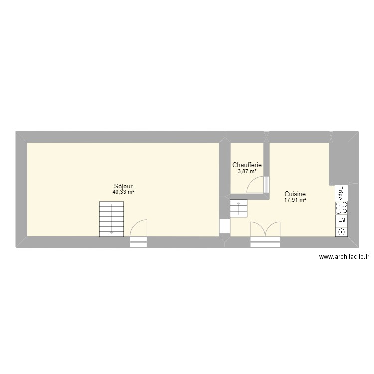 BIAU. Plan de 0 pièce et 0 m2