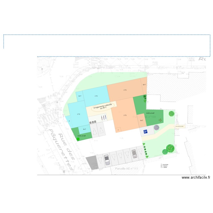 GIVRAND Centre Bourg - îlot Sud-Ouest. Plan de 0 pièce et 0 m2