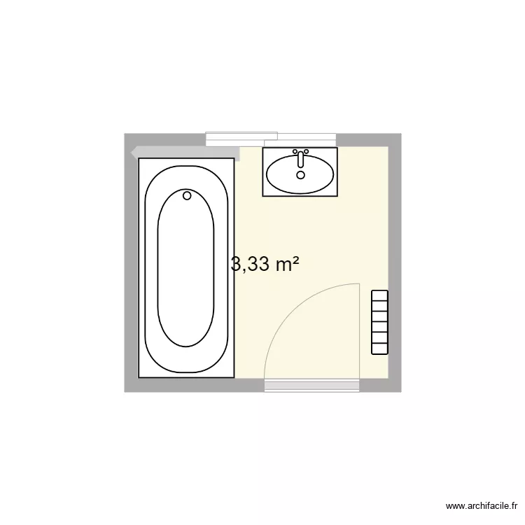 BENALI AVANT . Plan de 