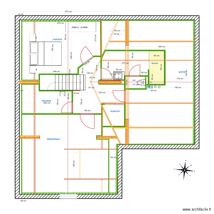 2021 03 projet 6_travail. Plan de 0 pièce et 0 m2