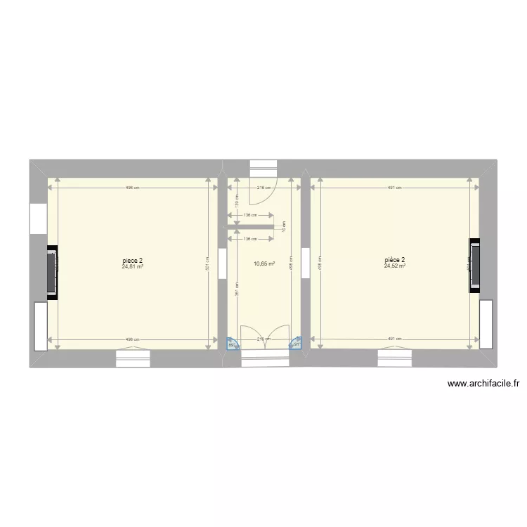 maison ciss&eacute;. Plan de 
