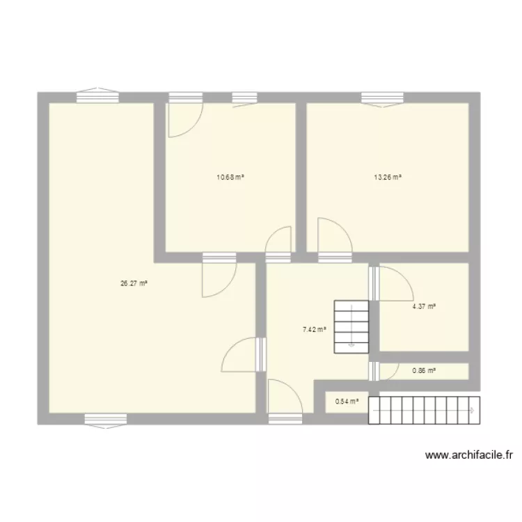maison. Plan de maison. Plan de