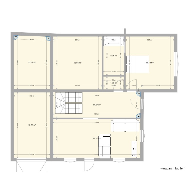 test. Plan de 0 pièce et 0 m2