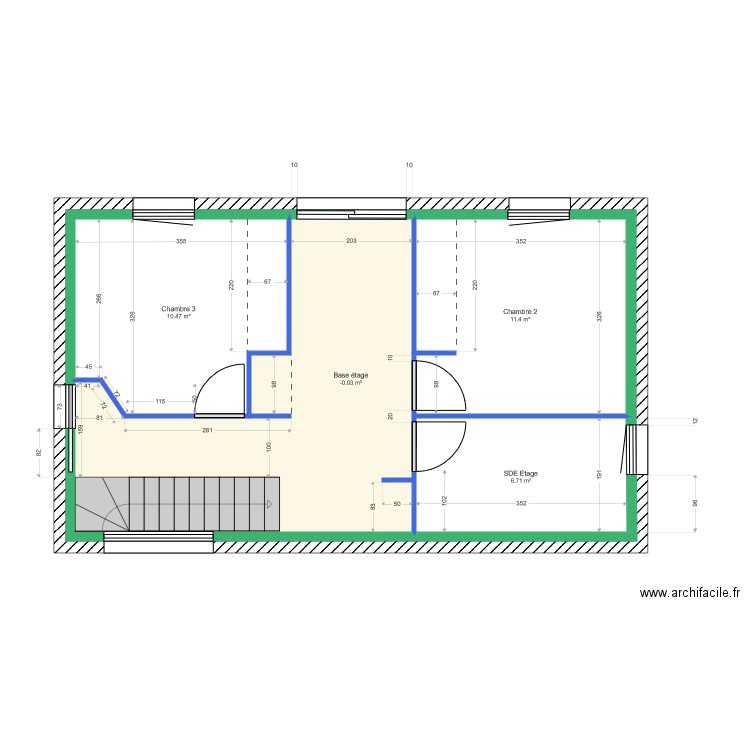 CARANGEOT I Etage. Plan de 0 pièce et 0 m2