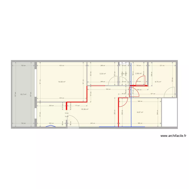 cab initial. Plan de 