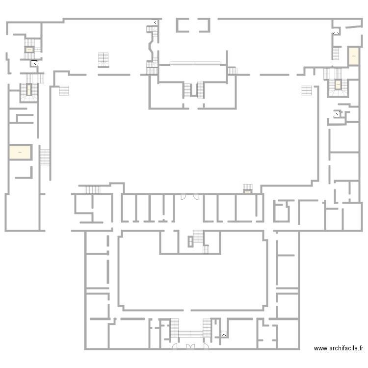 batiment A rdc. Plan de 0 pièce et 0 m2