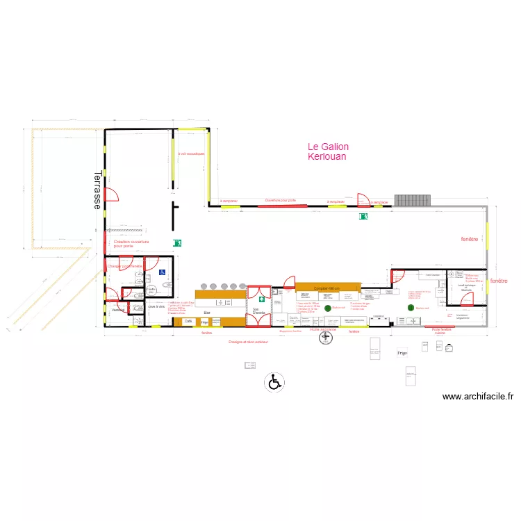 Raoul Corre travaux 1. Plan de 