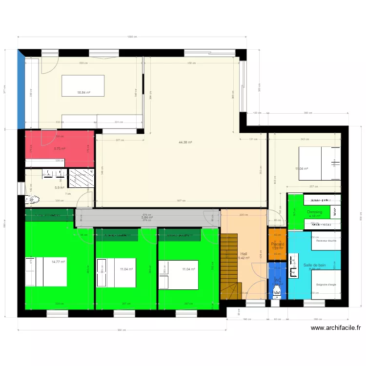 DUPONCHELLE 6. Plan de 