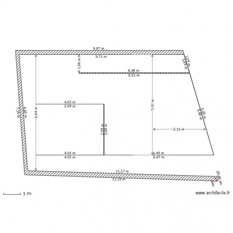 reno1.4plancher. Plan de 0 pièce et 0 m2