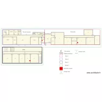 Plan RDC et maternelle  &eacute;cole Monts&ucirc;rs