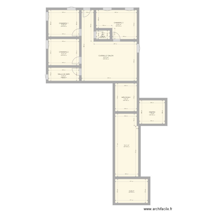 MANU 1 et A. Plan de 0 pièce et 0 m2