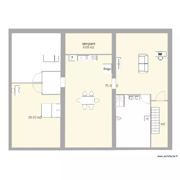 haxo 3&egrave;me. Plan de 