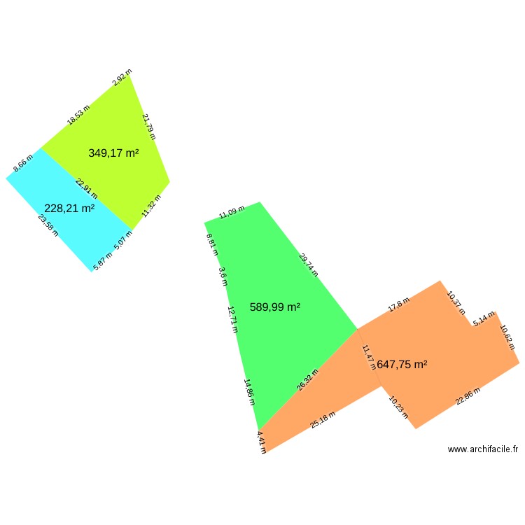 cadastre gérard. Plan de 0 pièce et 0 m2