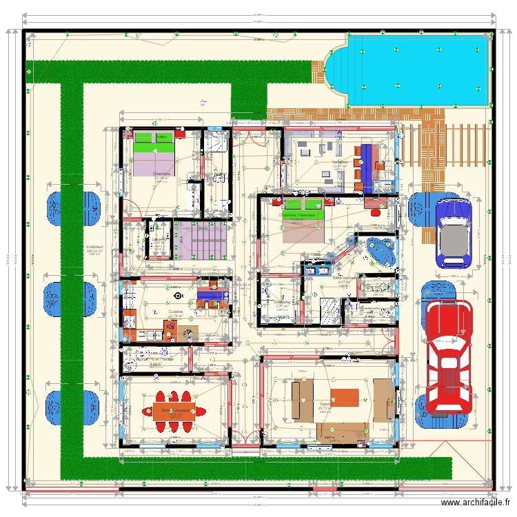 PLAN DU 13 JUILLET 2018 MODIF1. Plan de 0 pièce et 0 m2