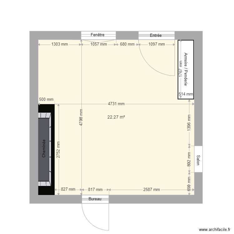 Cuisine MARTINE et PATRICE côtes actuelles. Plan de 0 pièce et 0 m2