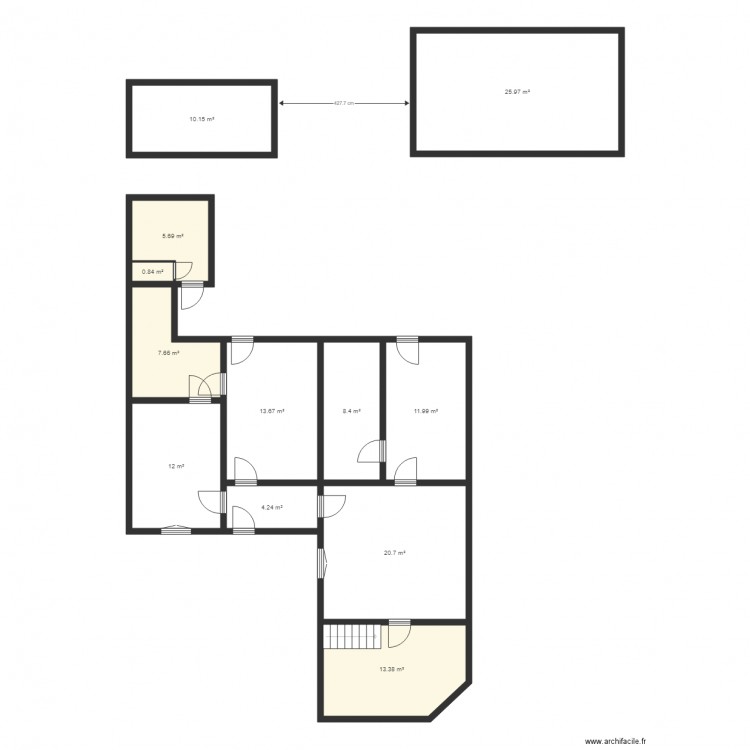 ELIARD ST VIAUD. Plan de 0 pièce et 0 m2