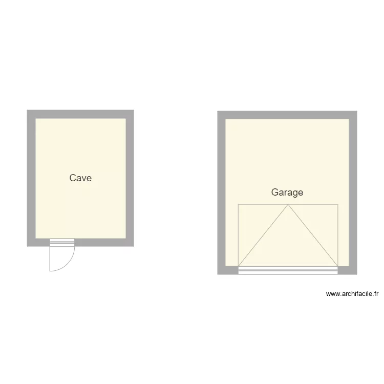 sous sol bachelot. Plan de 