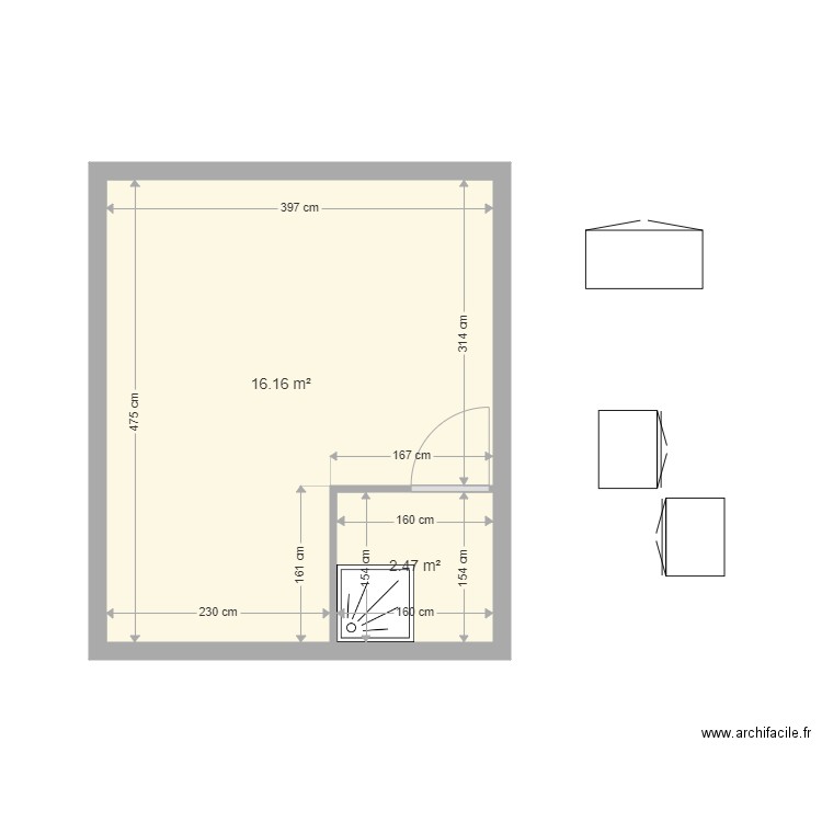 APPART 2 Boos. Plan de 0 pièce et 0 m2