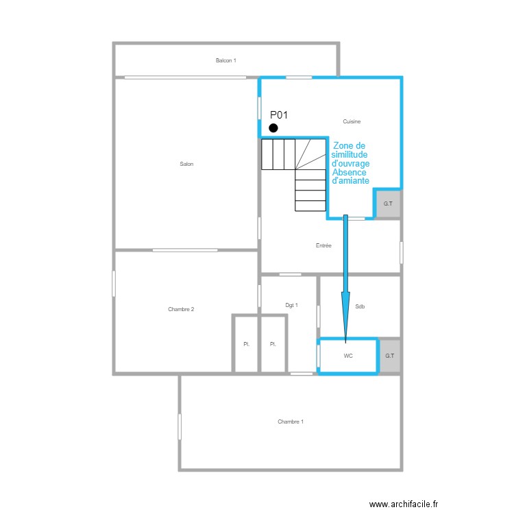 DUPLEX PAUREPAS 4è. Plan de 0 pièce et 0 m2