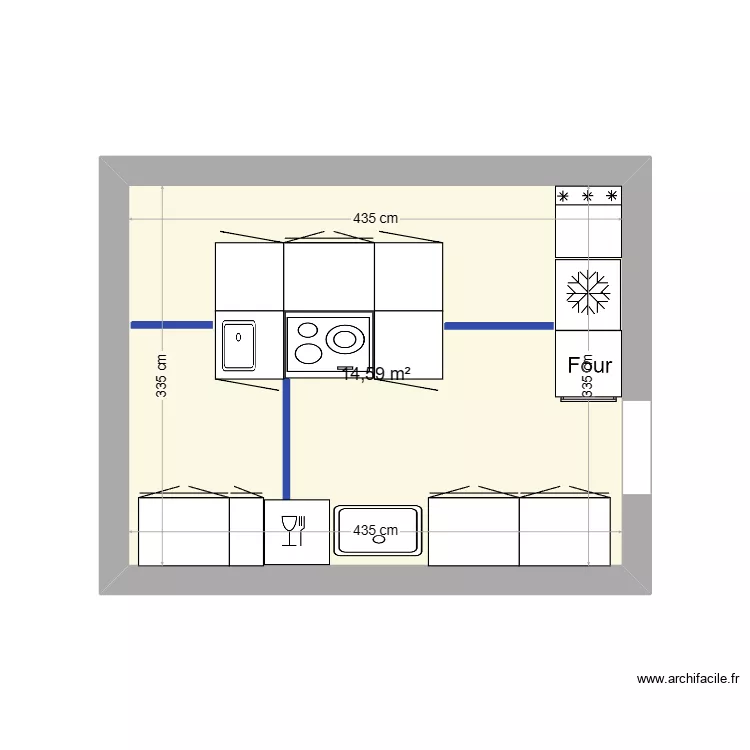 plan cuisine 22/05/2023. Plan de 