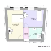 chambres niveau dalle V1