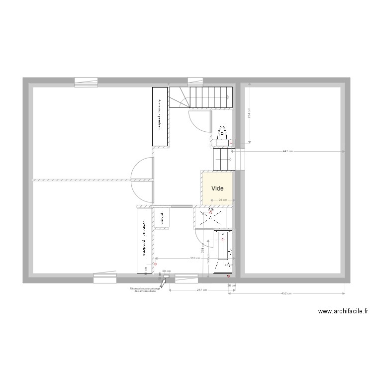 THEBAULT etage. Plan de 0 pièce et 0 m2