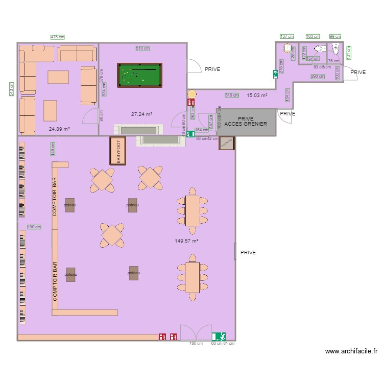 L OKTOBERFEST . Plan de 0 pièce et 0 m2
