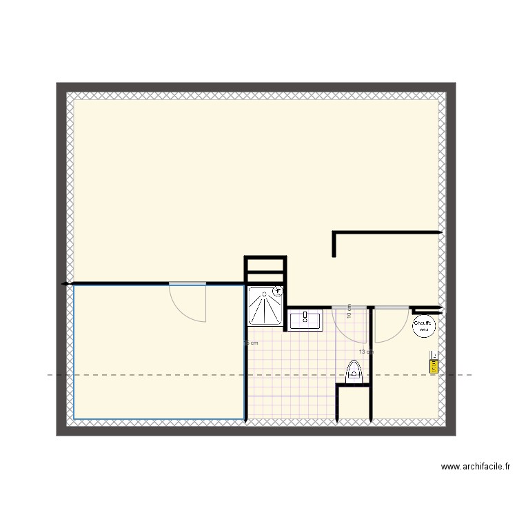 Appartement ETAGE Carrelage. Plan de 0 pièce et 0 m2