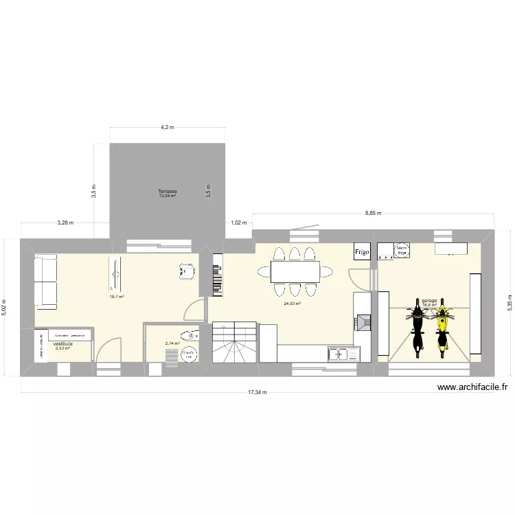 Saint August RdC. Plan de 0 pièce et 0 m2