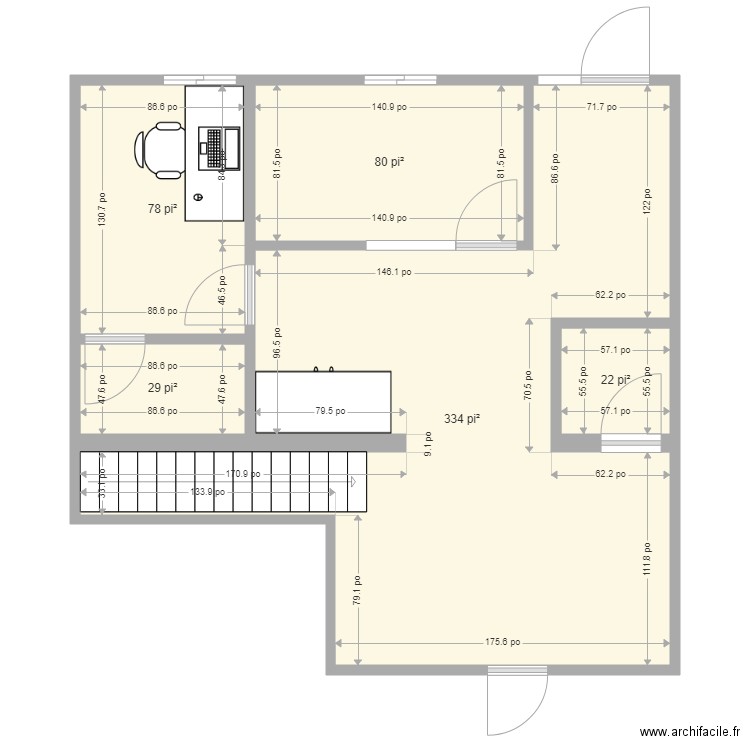 Bureau Oli 16. Plan de 0 pièce et 0 m2