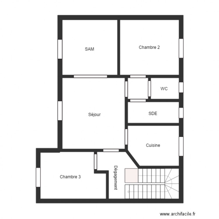 MEGTERT 1ETG. Plan de 0 pièce et 0 m2