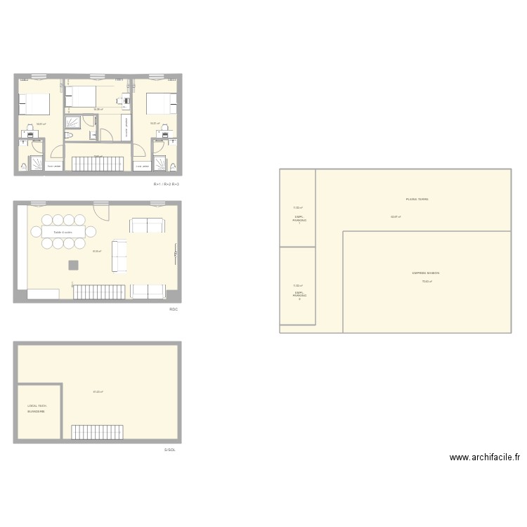 valt. Plan de 0 pièce et 0 m2