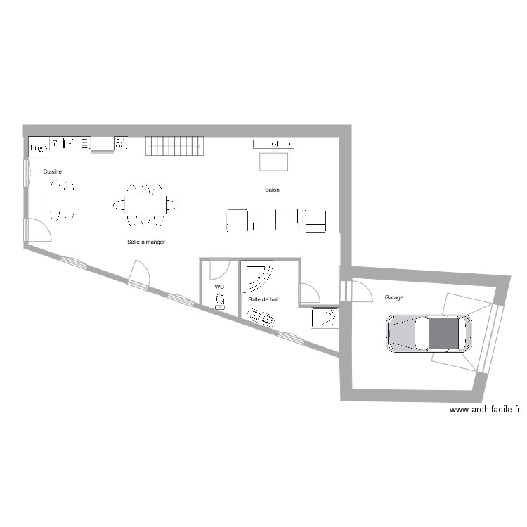 Champey RDC. Plan de 0 pièce et 0 m2