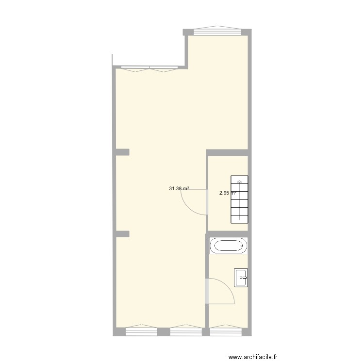 MORICHARD 13 1ETAGE. Plan de 0 pièce et 0 m2