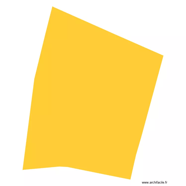 Plan cadastral 16 ch des Tines. Plan de 