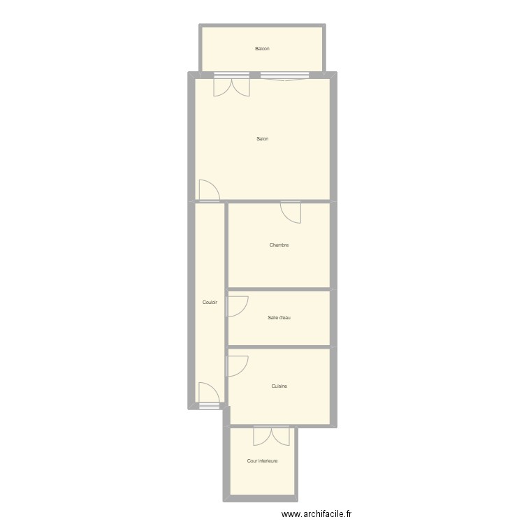 App 1er Etage des Halles sbg. Plan de 0 pièce et 0 m2