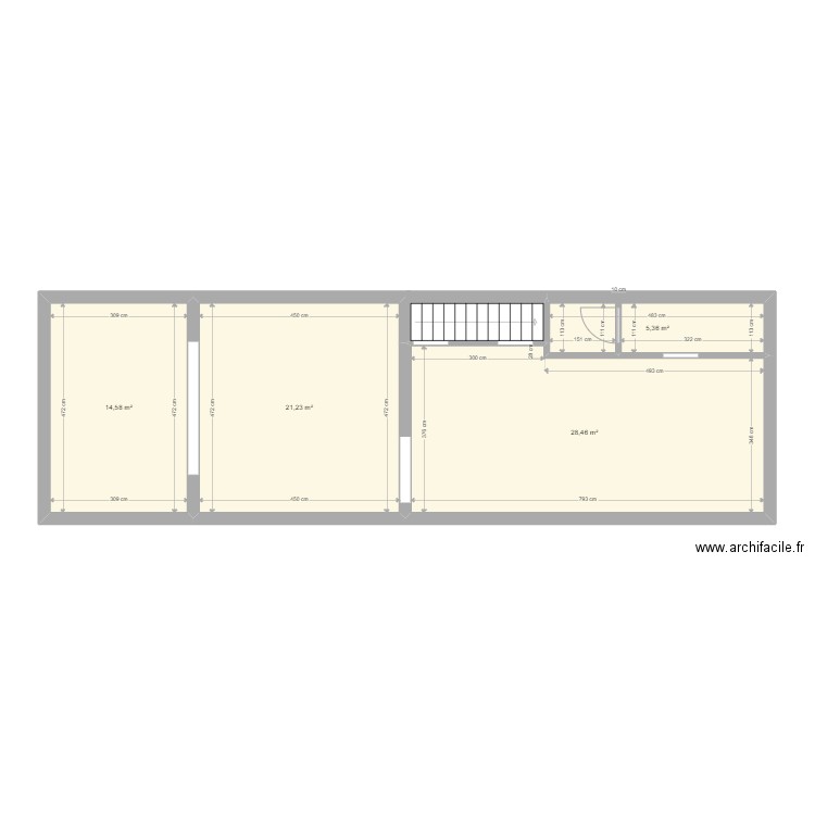 Extension. Plan de 0 pièce et 0 m2