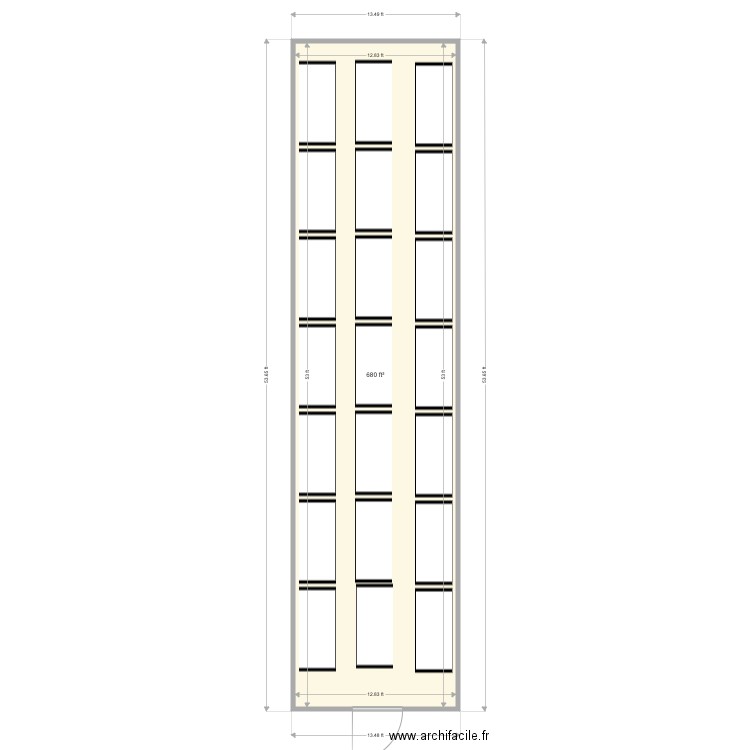 Power One Dry. Plan de 0 pièce et 0 m2