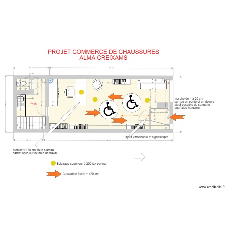 BOUTIQUE ALMA CREIXAMS. Plan de 0 pièce et 0 m2