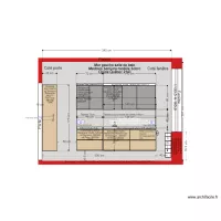 Mur gauche salle de bain d&eacute;finitif