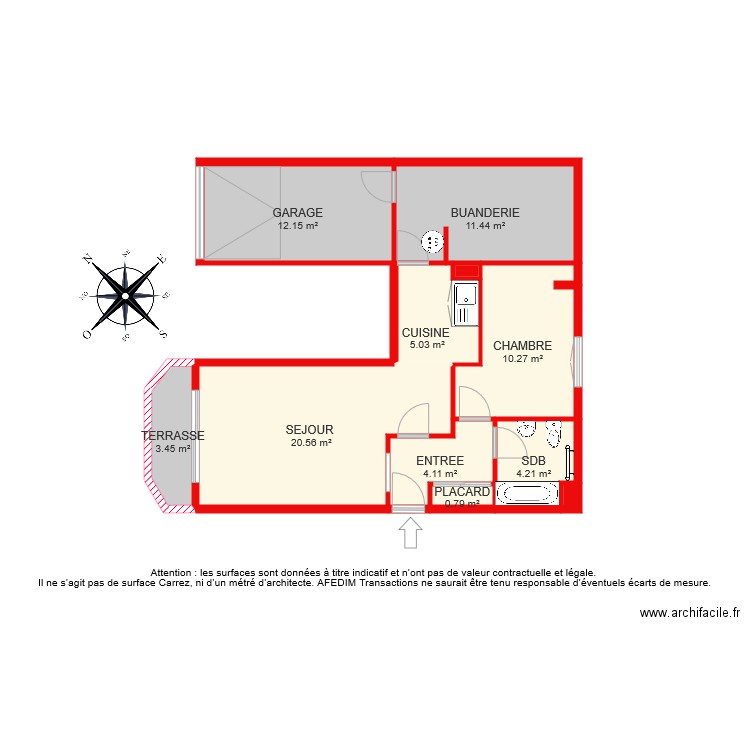 BI6563 OUAFAE . Plan de 0 pièce et 0 m2